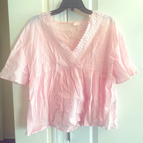 SHEIN Tops - Pink Blouse